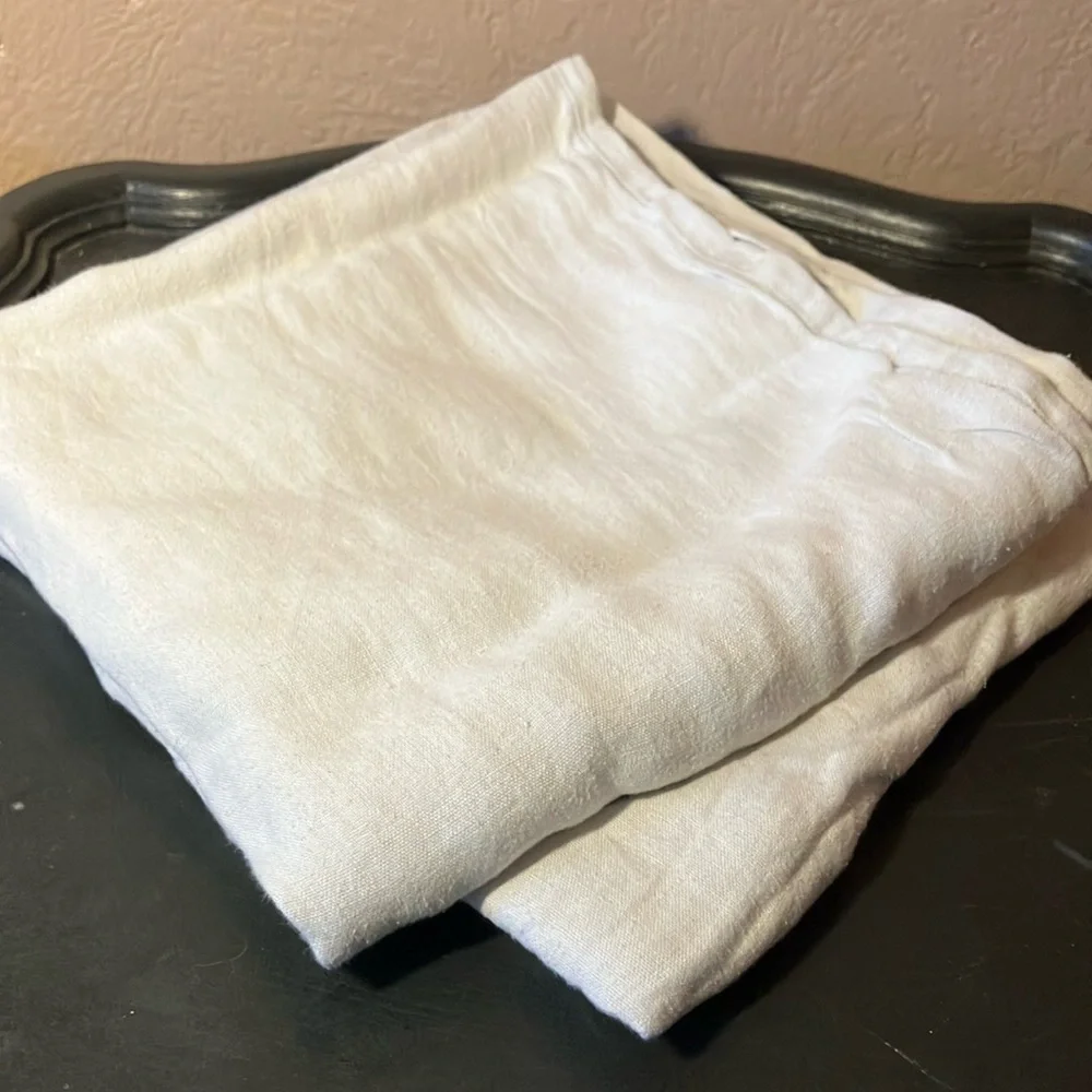 Pair Crate&Barrel Pillowcases Seaglass